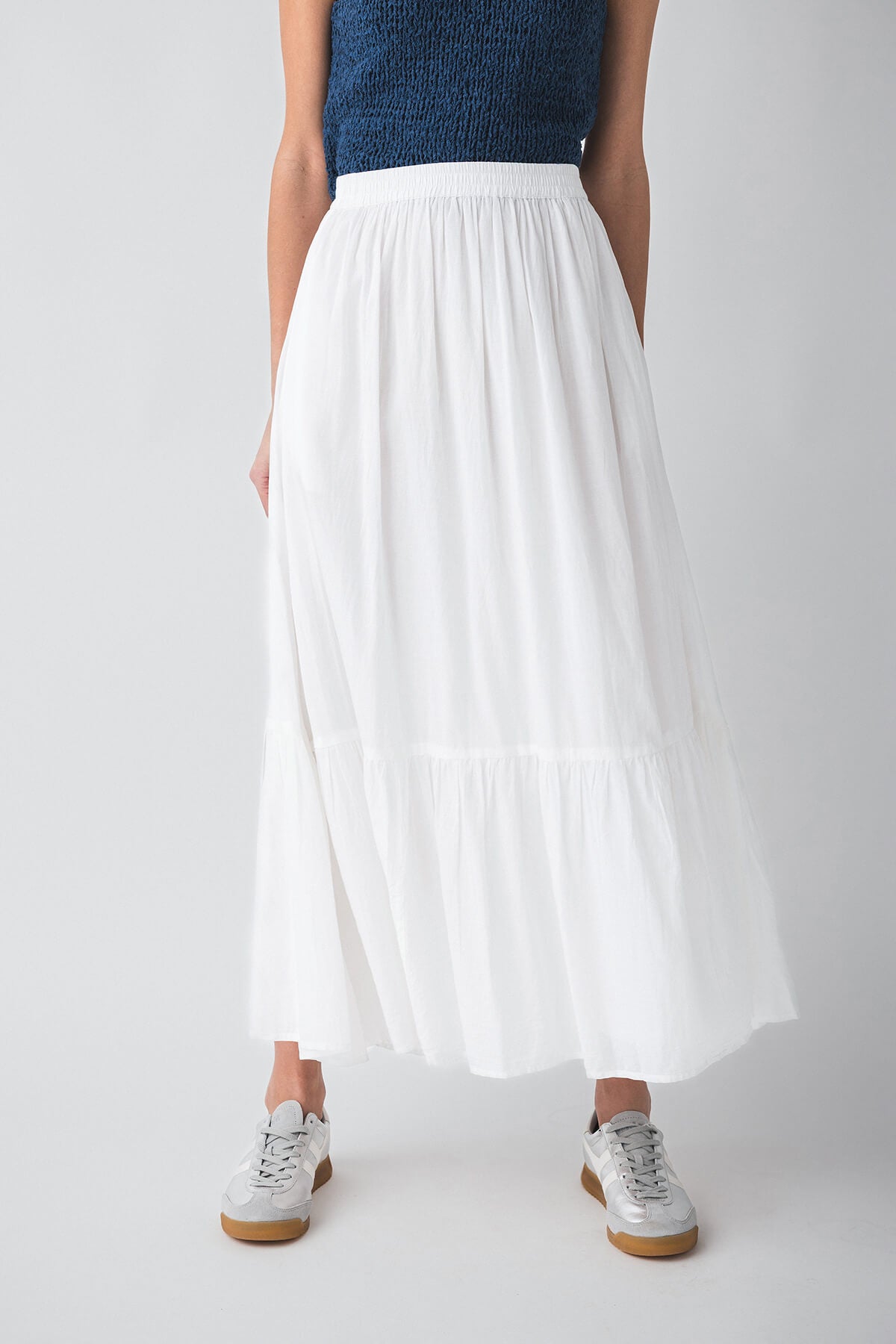 Elan Tiered Maxi Skirt