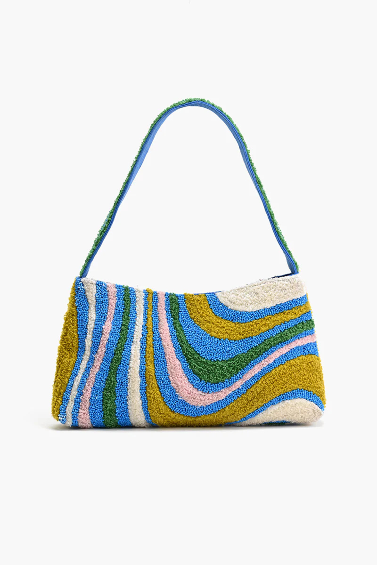 America & Beyond Waveform Shoulder Bag