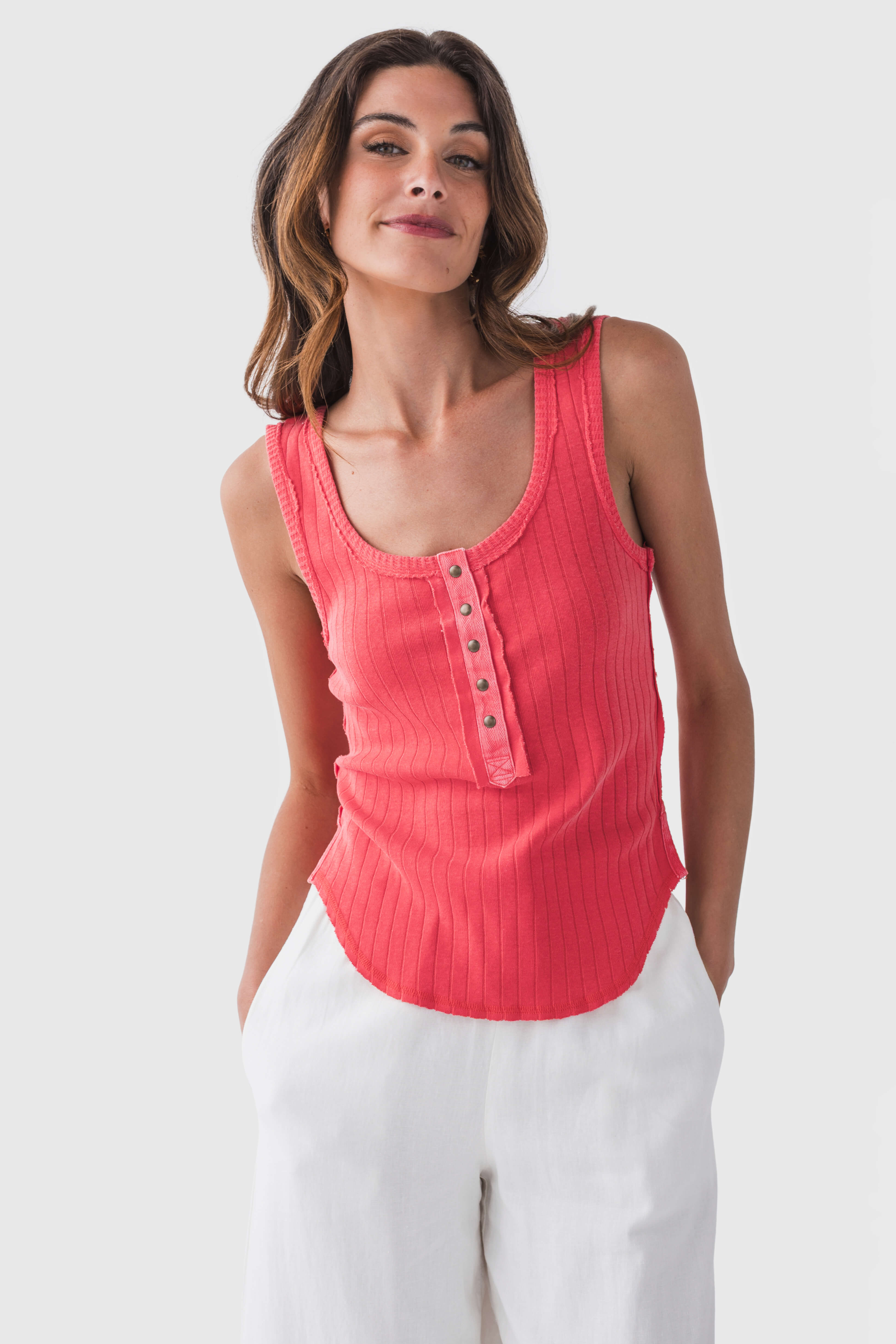 Free People Bryson Henley Tank