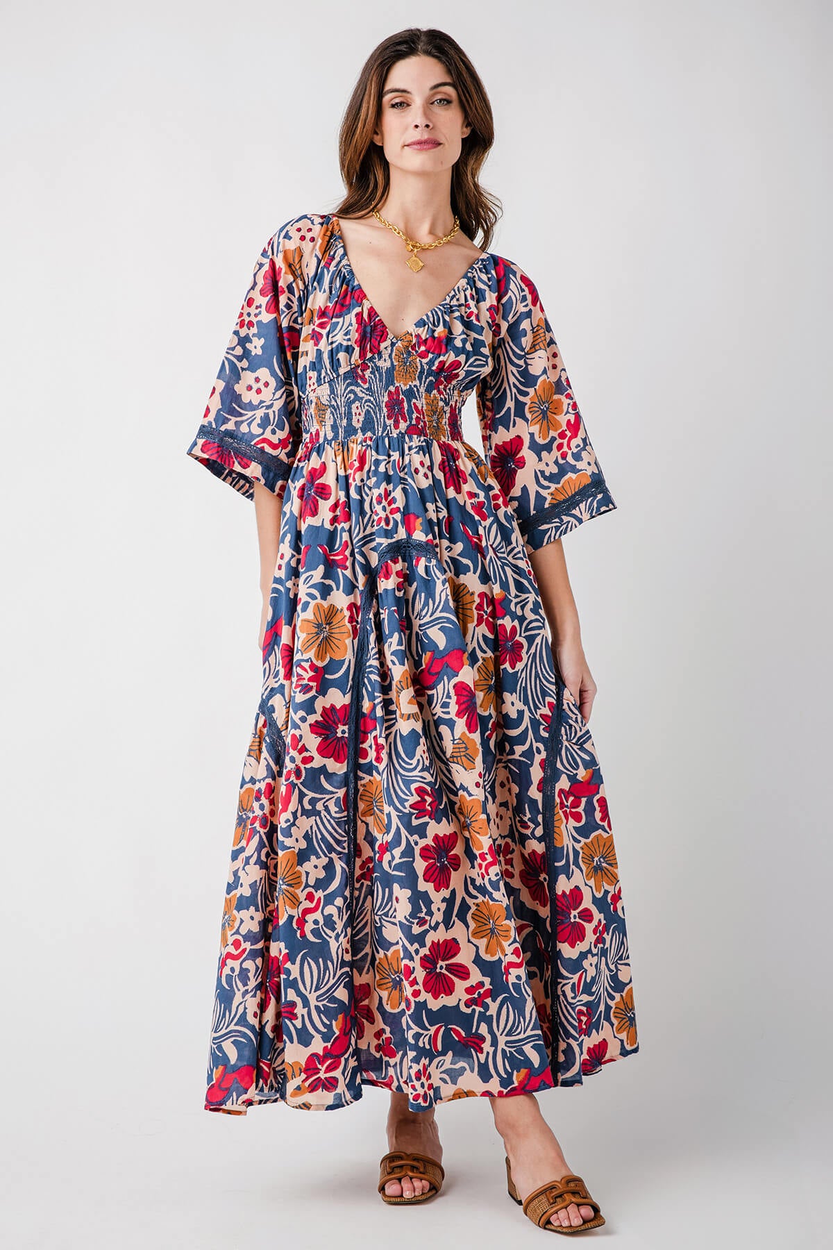 Free People Printed Dixie Maxi Dress