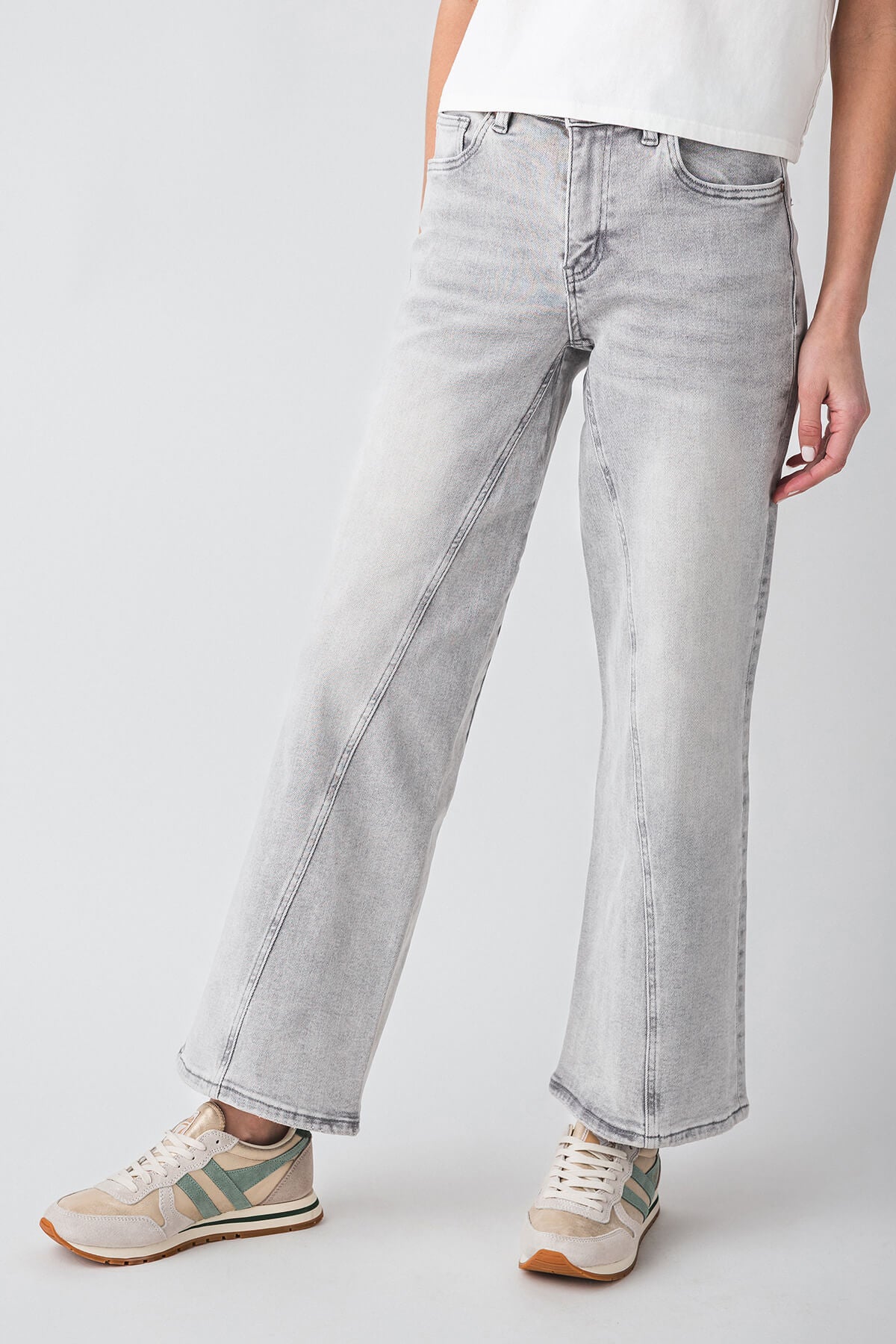 Mica Denim High Rise Wideleg Jeans
