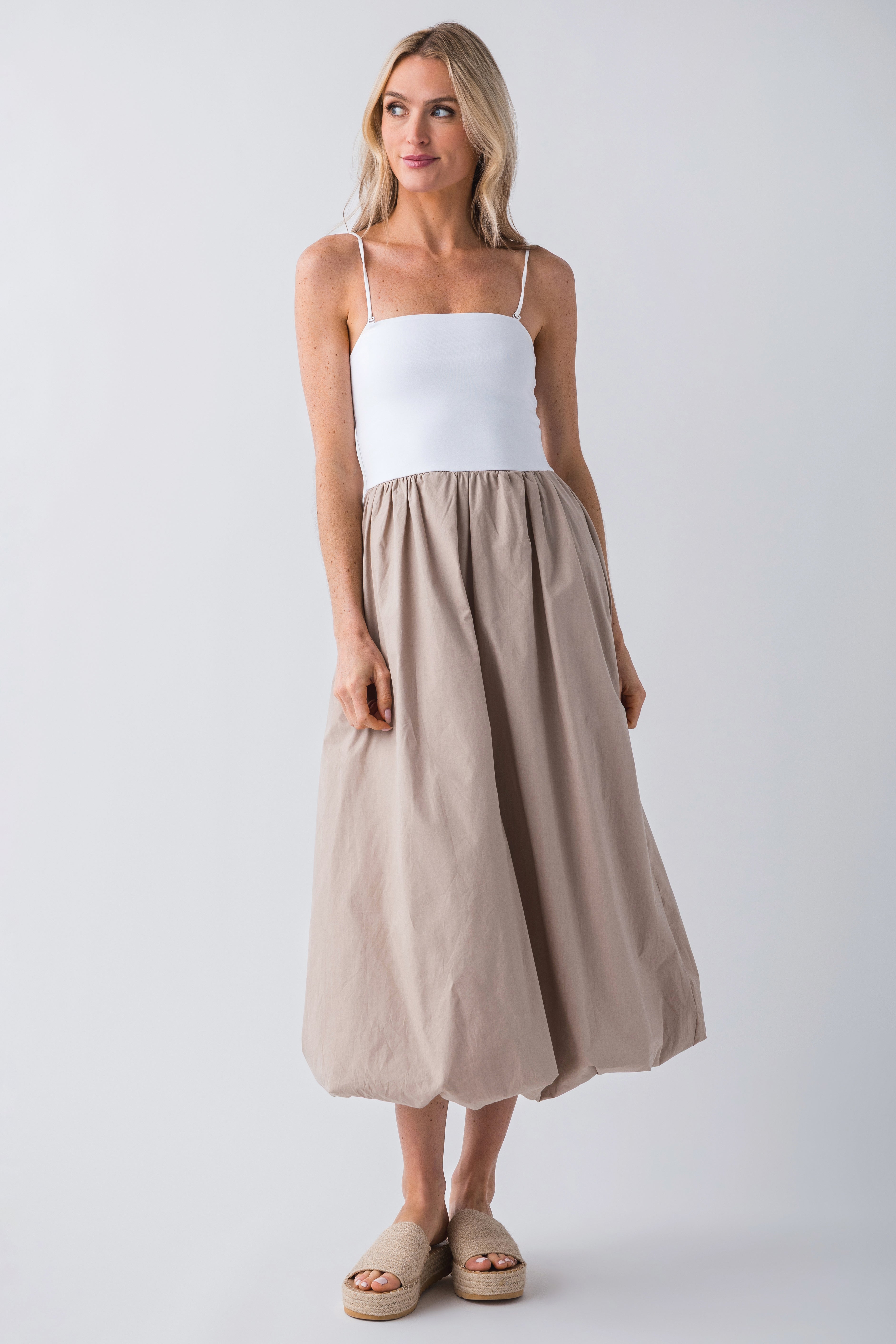 RD Style Mabelle Strapless Balloon Dress