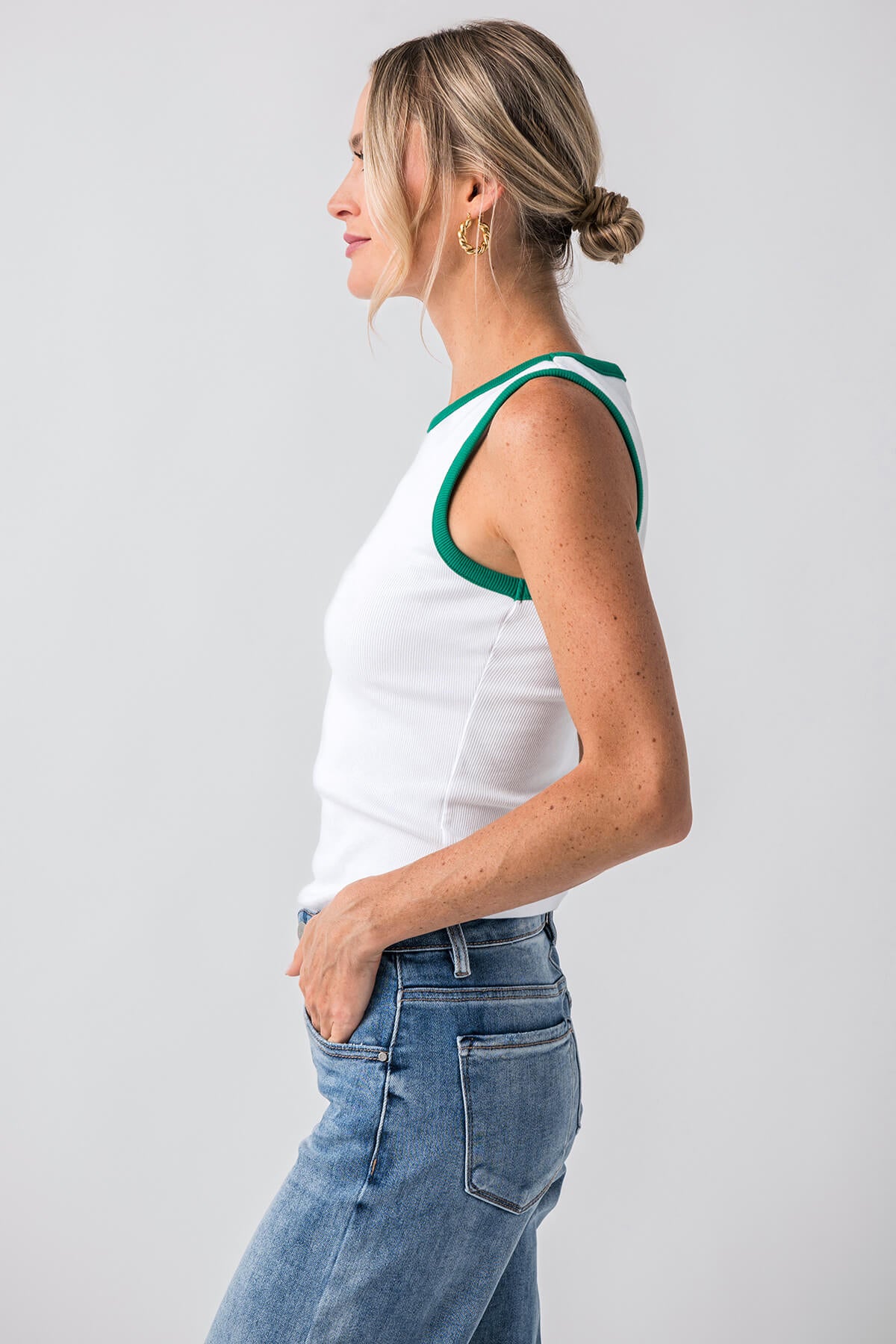 RD Style Maria Crew Neck Muscle Tank