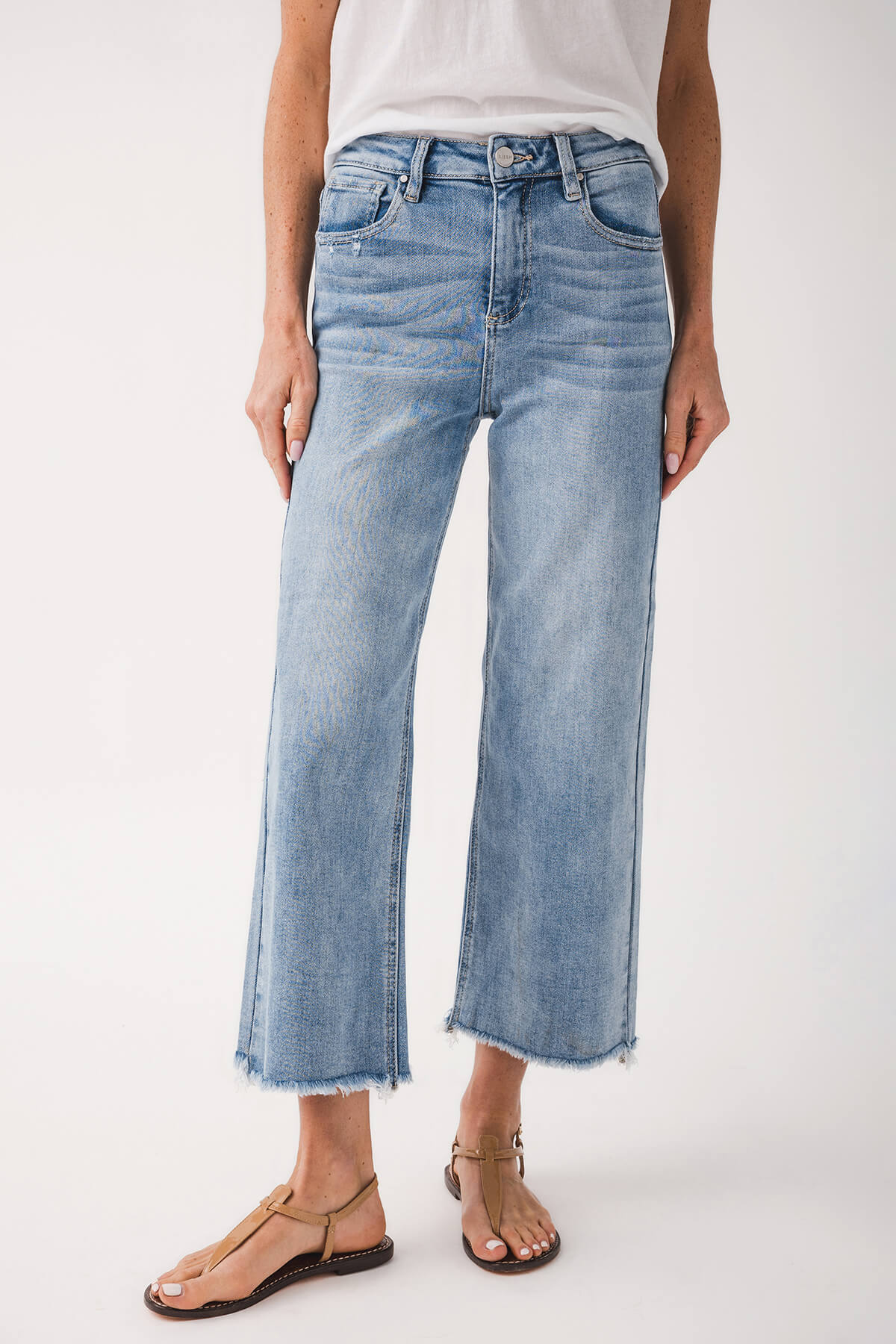 Risen Lighter Days Cropped Jeans