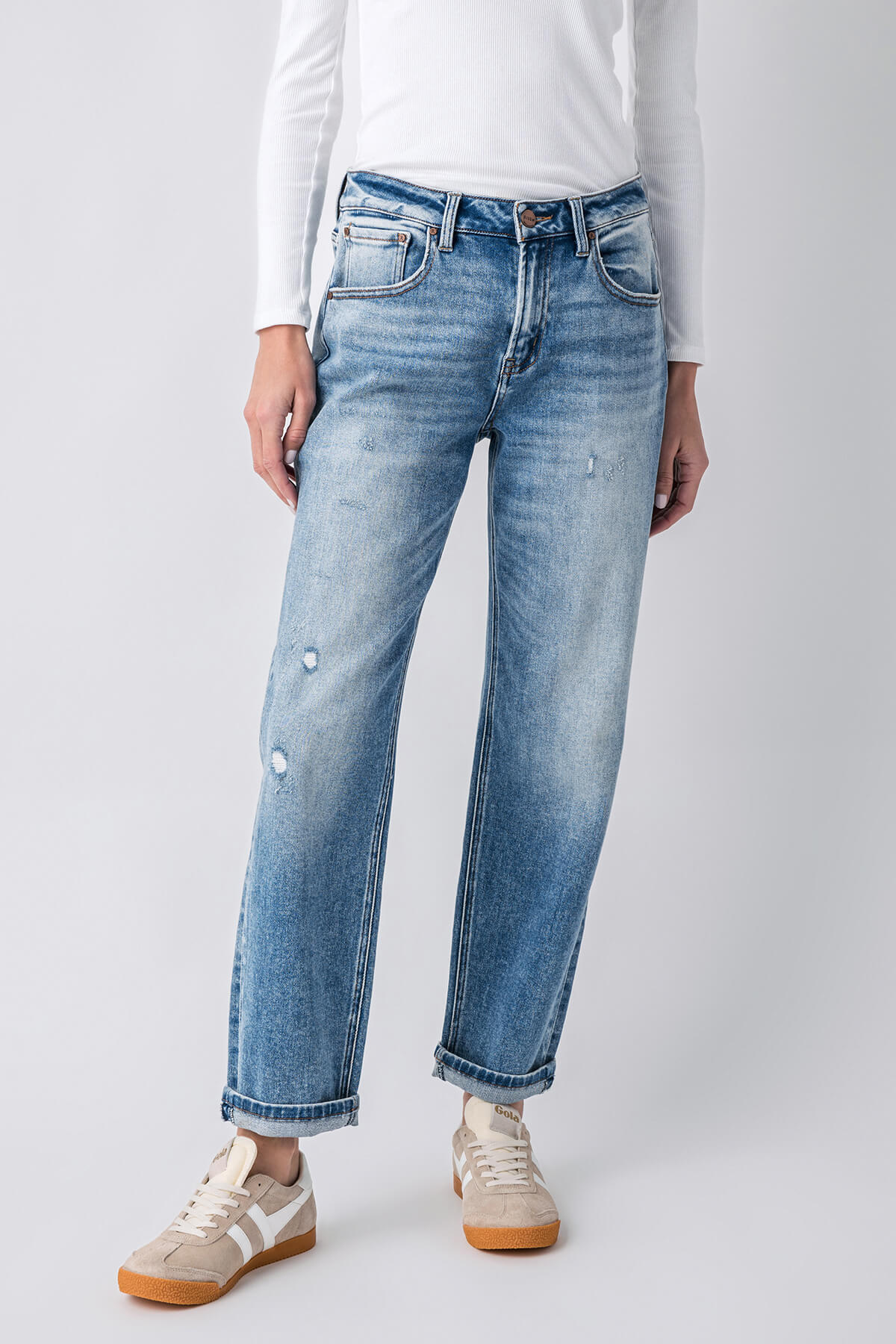 Risen Lucky Boyfriend Jeans