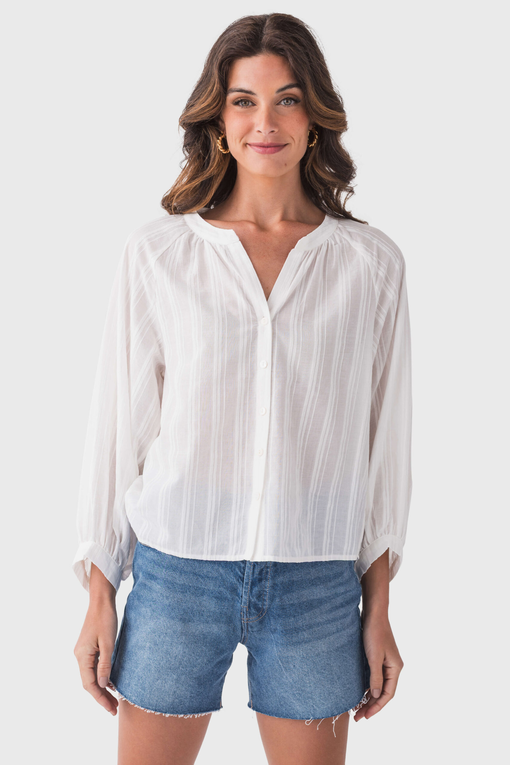 Z Supply Wren Button Up Top