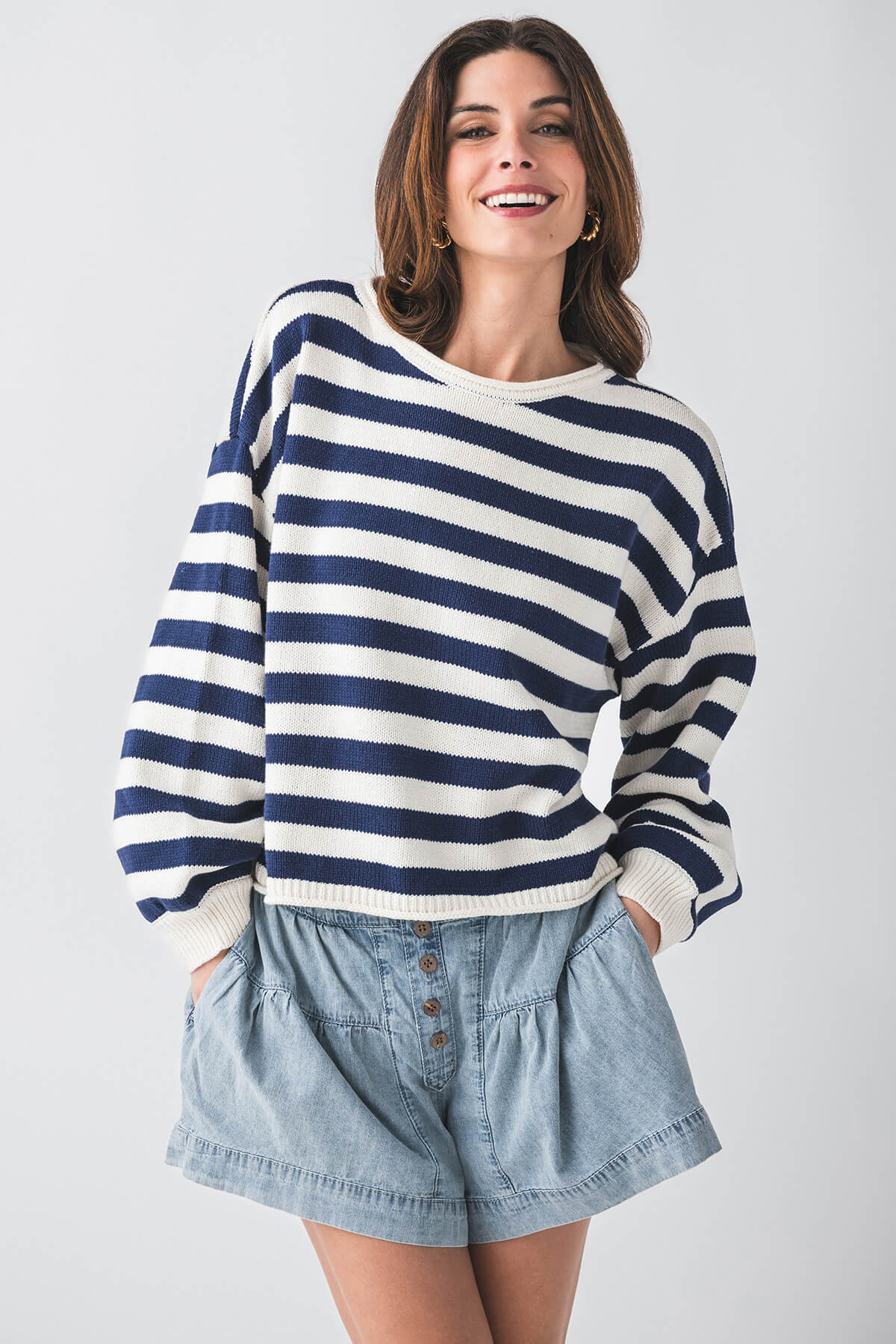 Buttermelon Striped Sweater